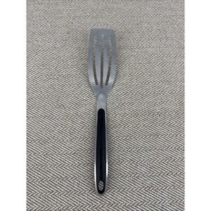 Calphalon Kichen Grill Slotted Spatula Fish Turner Flipper Stainless And Black